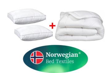 Norwegian Set - 2x Boxkussen + 1x Dekbed 240x200cm
