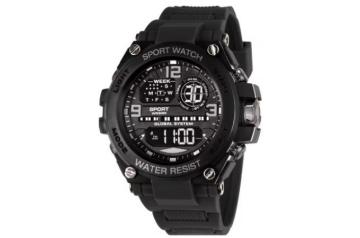 GS Heren Digitale Sportwatch - Black