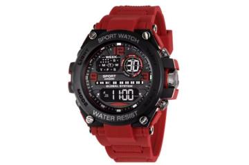 GS Heren Digitale Sportwatch - Red