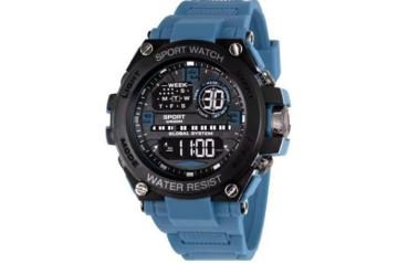 GS Heren Digitale Sportwatch - Blue