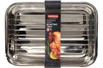 Redstone Premium – Roasting Tray – RVS Ovenschaal – Met Rooster