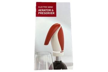 EASY ELEKTRISCHE WIJNDISPENCER - RED