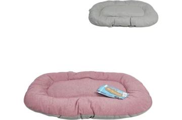 LoveStory Dierenkussen 50x33cm - Roze/Grijs