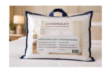 2x GOODNIGHT - Premium Hotelkussen - 60x70cm